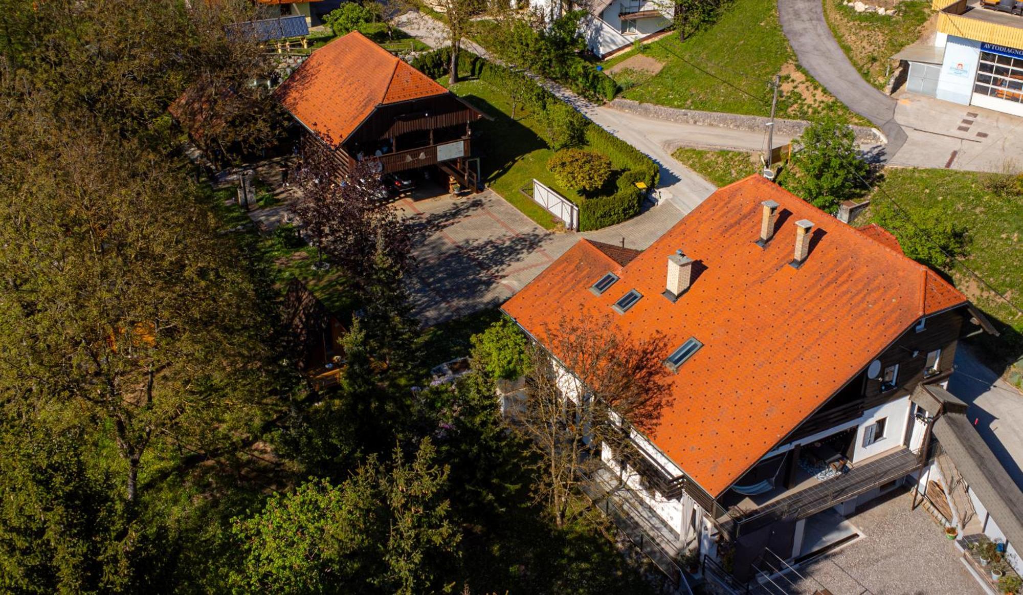 Resort Pod Orehi - Bled - Apartma & Glamping & Savna Exteriör bild